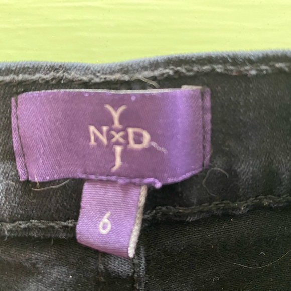 NYDJ NOT YOUR DAUGHTER’S JEANS Sz 6 in BLACK STRETCH LIFT & TUCK - Picture 5 of 8